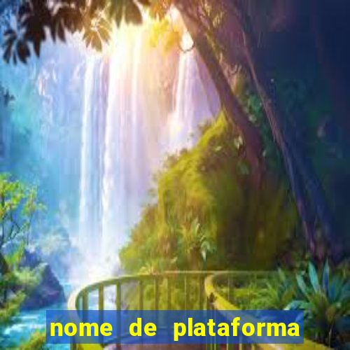 nome de plataforma de jogos